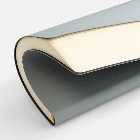 Ежедневник Flex Shall New, недатированный, серый