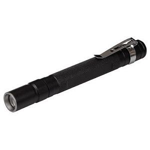 Фонарь Tools Dinan, алюминиевый, с клипсой, черный