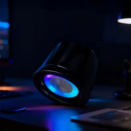 Магнитная беспроводная Bluetooth колонка-подставка Wave 5W, черная