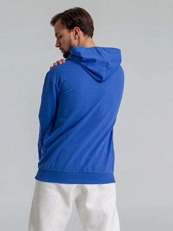 Толстовка с капюшоном Unit Kirenga, ярко-синяя, размер XS