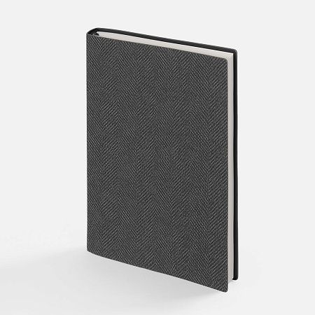 Ежедневник-органайзер Twill, недатированный, черный