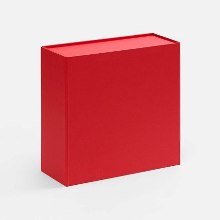 Коробка складная Quadra Fold, красная