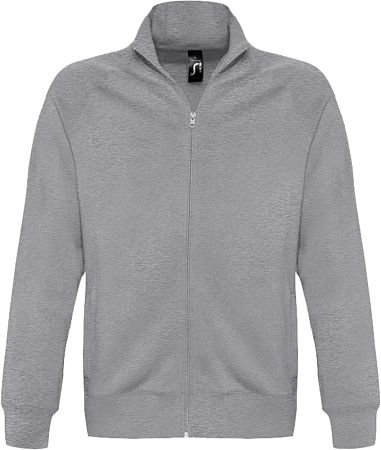 Толстовка мужская на молнии Sundae 280 серый меланж, размер L