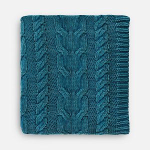 Плед Hygge, темно-зеленый