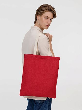 Холщовая сумка на плечо Juhu, красная