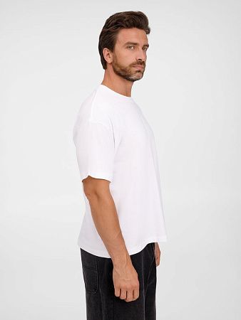 Футболка оверсайз унисекс Legacy, белая, размер XS