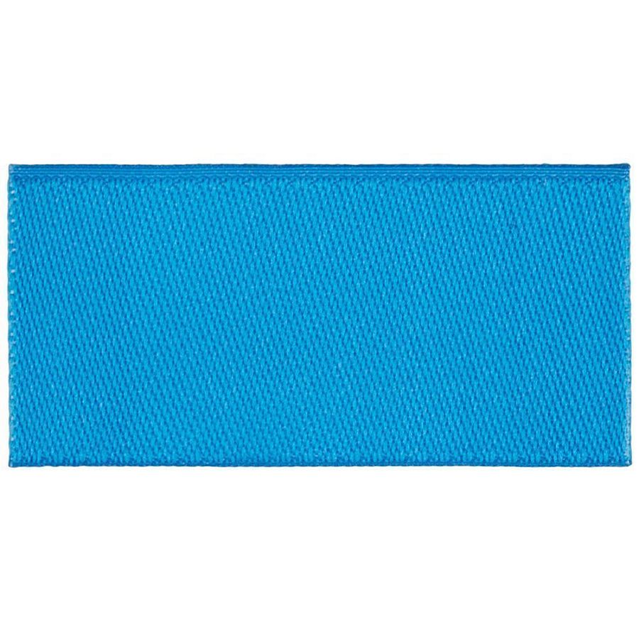 Лейбл тканевый Epsilon, XXS, голубой