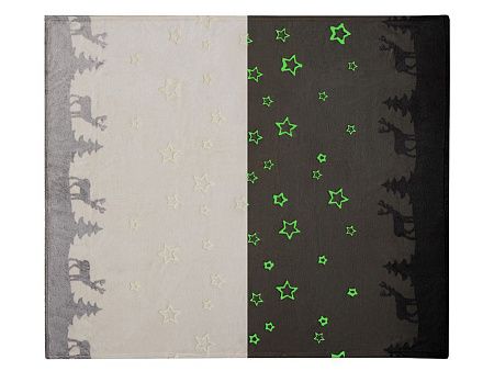 Плед из флиса «Новогодний», светящийся