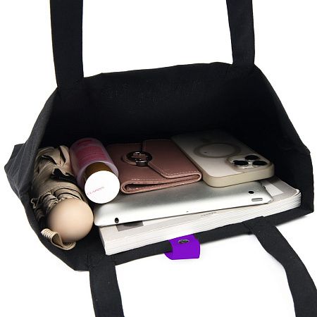 Сумка для покупок Rock’n’ROLL 260 г/м², фиолетовая