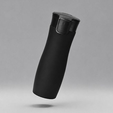 Вакуумная герметичная термокружка «Streamline» с покрытием soft-touch, тубус