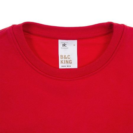 Свитшот унисекс King, ярко-синий, размер XS