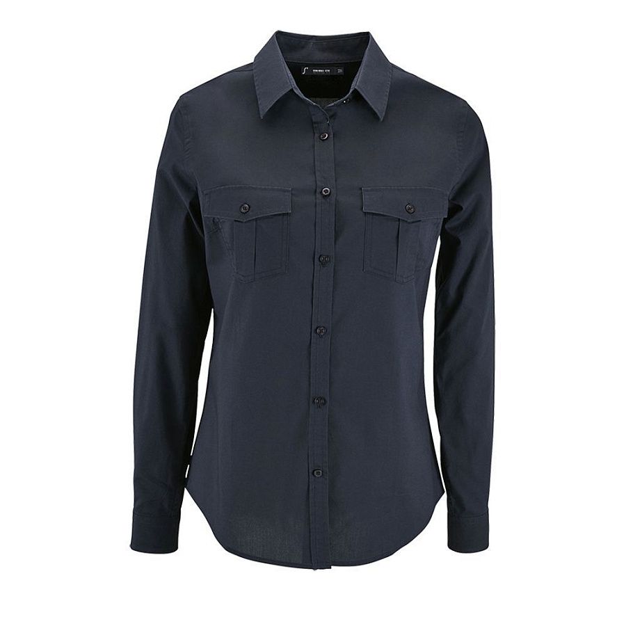 Рубашка женская Burma Women, темно-синяя, размер XS