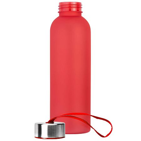 Бутылка для воды VERONA PET SOFT 550мл Красная с красным 6262.03.03