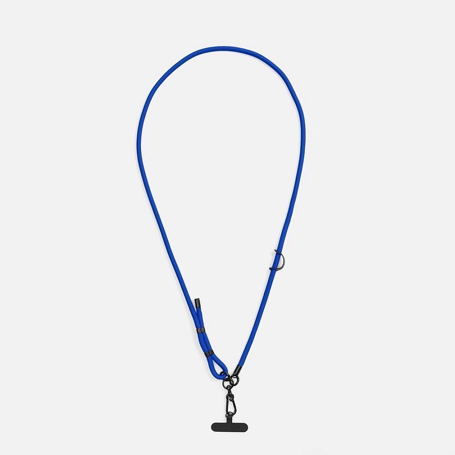 Шнурок для телефона OmniHold, синий