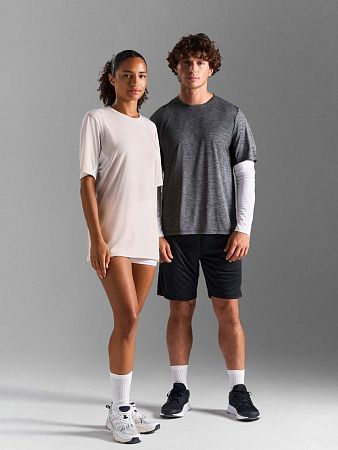 Футболка спортивная унисекс Storm, черная, размер S