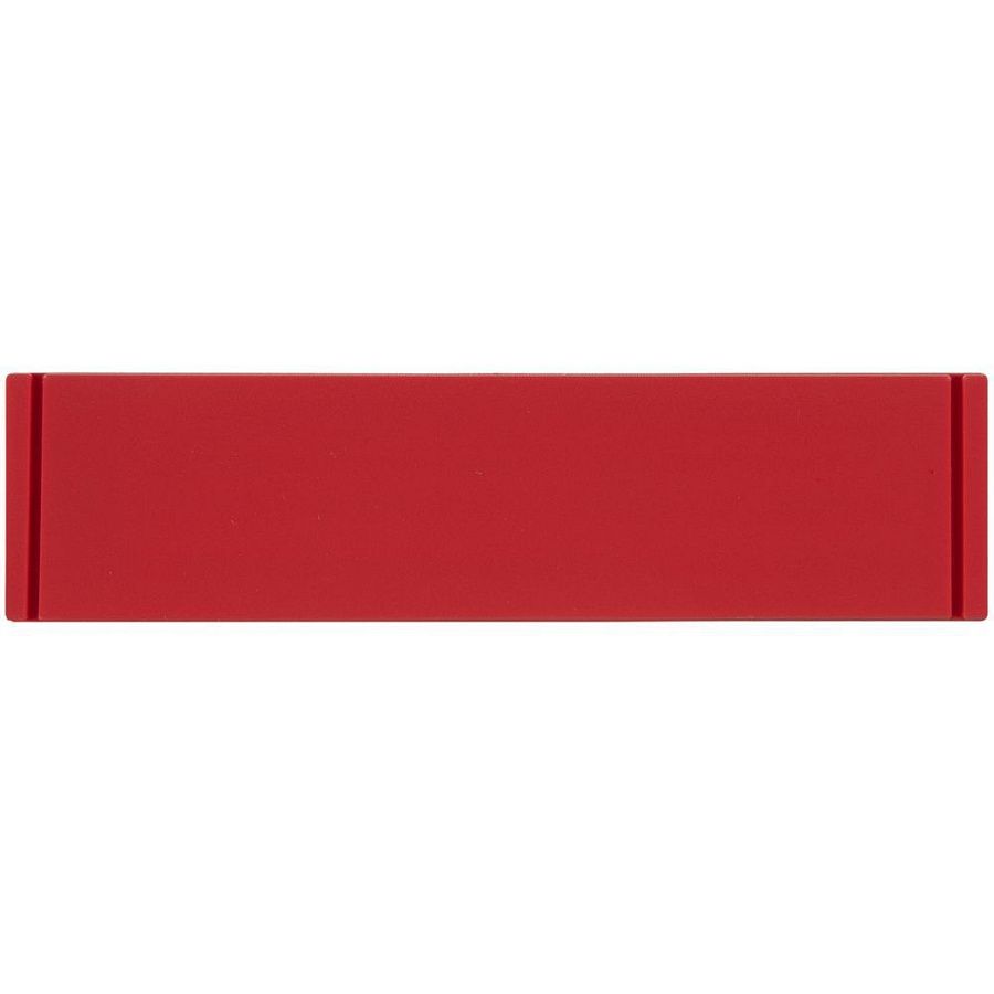 Лейбл из ПВХ Tarea, красный