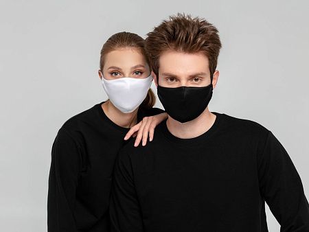 Маска для лица, белая