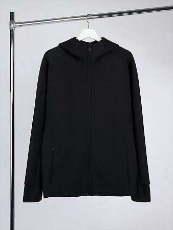 Куртка с капюшоном унисекс Begi, черная, размер M