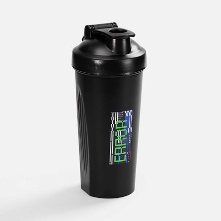 Спортивный шейкер Shake It Easy, черный