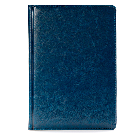 Ежедневник Classic Nebraska А5, синий, недатированный, в твердой обложке