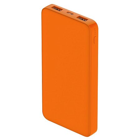 Внешний аккумулятор Polus, 10000 Mah, софт-тач покрытие, белый