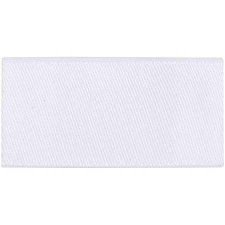 Лейбл тканевый Epsilon, XXS, белый