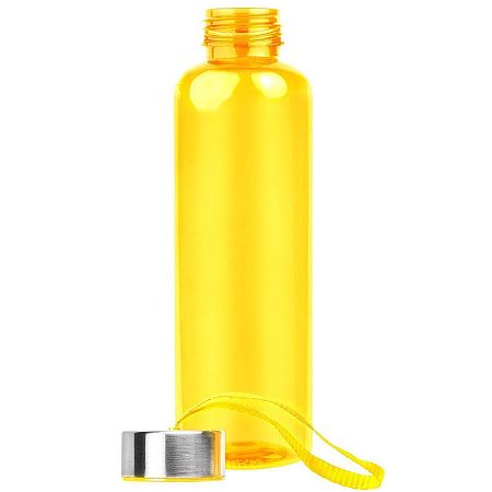Бутылка для воды VERONA PET COLOR 550мл Желтая с желтым 6261.04