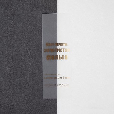 Лента силиконовая Biguna 20 S, прозрачная матовая, 20 см