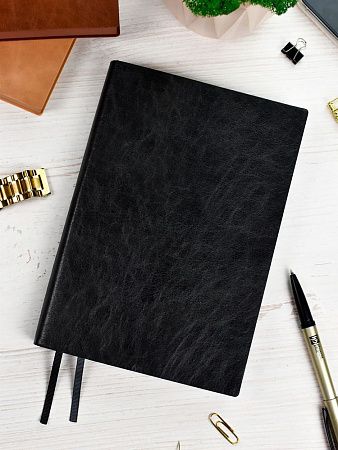 Ежедневник Merida, датированный, черный