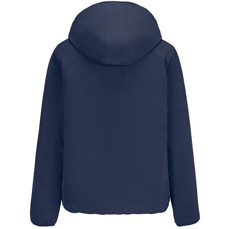 Куртка софтшелл с капюшоном женская Falcon Women, синяя, размер L