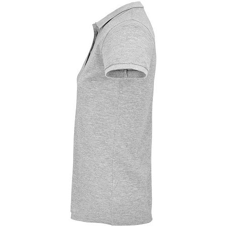 Рубашка поло женская Planet Women, серый меланж, размер M