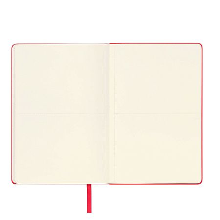 Ежедневник Spark недатированный, красный (с упаковкой, со стикерами)