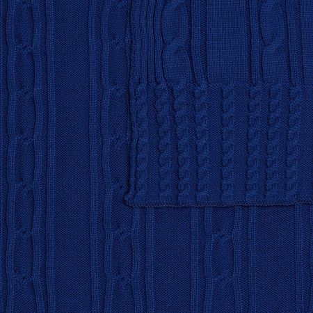 Плед Remitti, темно-синий (кобальт)