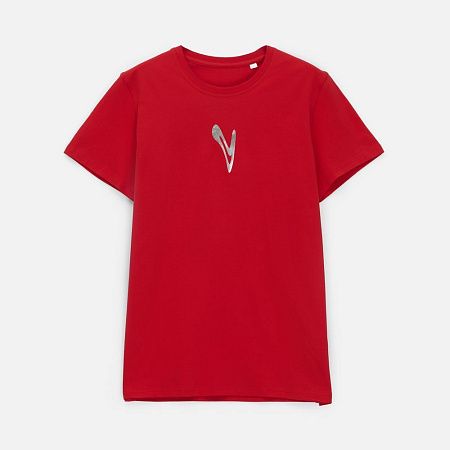 Футболка мужская T-bolka Stretch, красная, размер L v2