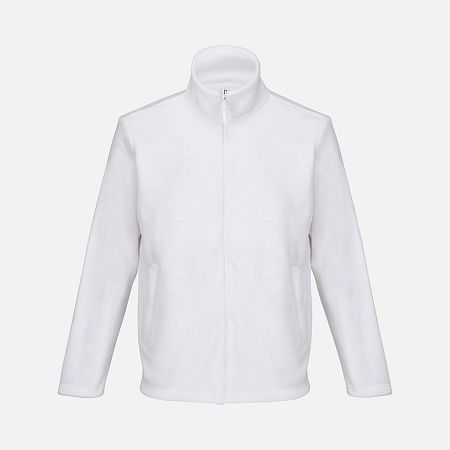 Куртка флисовая унисекс Nitro, белая, размер S