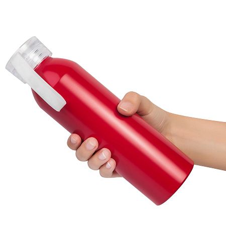 Бутылка для воды VIKING RED 650мл. Красная с белой крышкой 6144.07