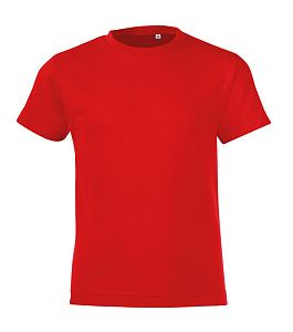 Футболка детская Regent Fit Kids, серый меланж под нанесение