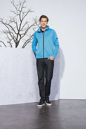 Куртка флисовая мужская New Look Men 250, бирюзовая, размер S