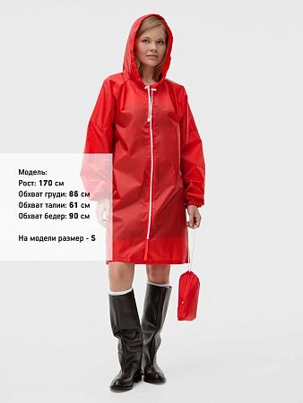 Дождевик Rainman Zip, красный, размер L v2