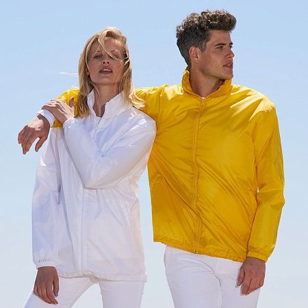 Ветровка унисекс Shift, белая, размер S