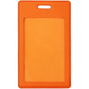 Чехол для пропуска Hit, оранжевый