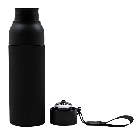 Термобутылка Button Black