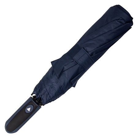 Зонт складной полуавтоматический Forest Rainman, диаметр 130 см, 8 панелей, в подарочной коробке, темно-синий