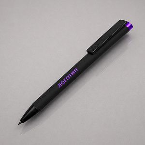 Ручка металлическая шариковая «Taper Metal» soft-touch
