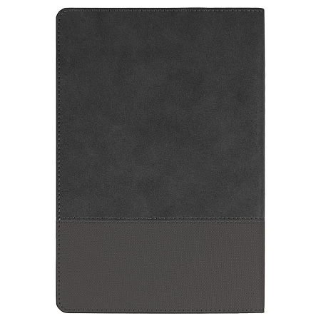 Ежедневник Flexy Treviso Nuba Sand Color А5, серый/синий, недатированный, в гибкой обложке