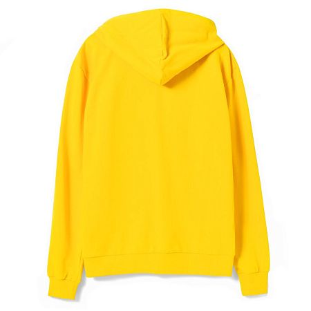 Толстовка на молнии с капюшоном Siverga 2.0, желтая, размер M