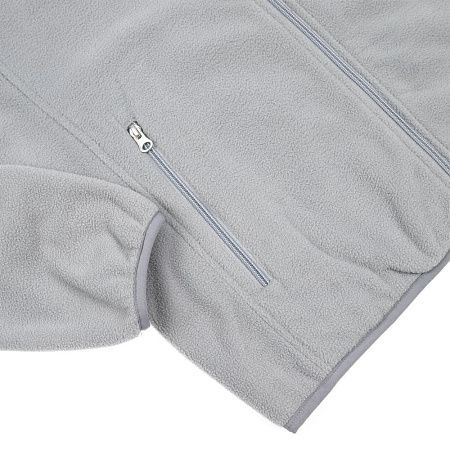 Куртка флисовая унисекс Nesse, серая, размер XL/2XL