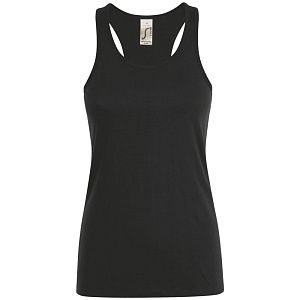 Майка женская Justin Women, черная, размер XXL