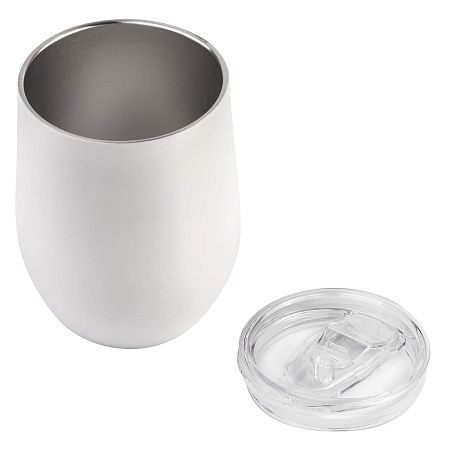 Термокружка (кофер) STEP PUDRA 370мл Белая 6301.07