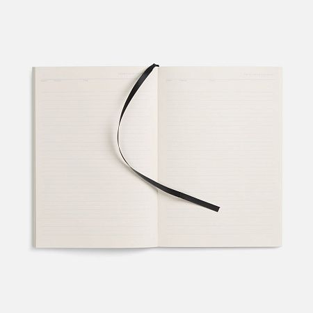 Ежедневник Flat Light, недатированный, черный